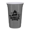 Garyline® Varsity Double-Wall Cup with Liner - 16 oz. - Metallic silver